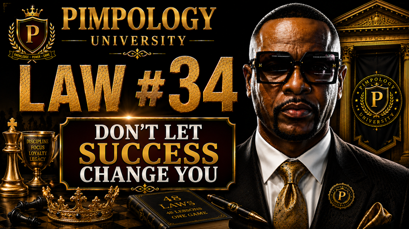 Pimpin Ken's game college, Law #34 [Show Respect